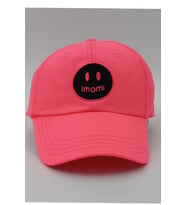 Çocuk Şapka Kep Beyzbol Şapkası Spor Şapka Cırtlı Kep (Pembe)