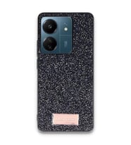 Xiaomi Redmi 13c Bright Simli Kapak - Siyah
