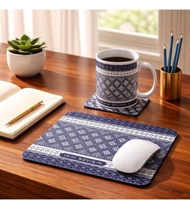 Kişiye Özel Hediye Seti  Kupa Bardak + Mouse Pad + Bardak Altlığı (3’lü Set)