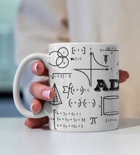 Kişiye Özel Matematik Formülleri Baskılı Premium Porselen Kupa
