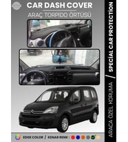 CITROEN BERLİNGO (2008-2017) Torpido Örtüsü Ön Göğüs Torpido Koruma Çatlamayı Engeller Tam Uyum