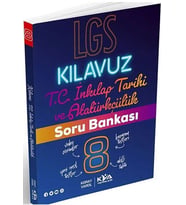8. Sınıf LGS T.C. İnkılap Tarihi ve Atatürkçülük Kılavuz Soru Bankası KVA Yayınları