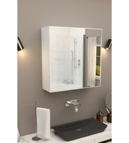 Lavobo Üstü Aynalı Banyo Dolabı