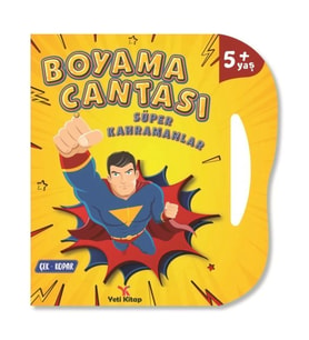 Boyama Çantası Süper Kahramanlar