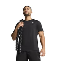Puma Tad Ess Poly Texture Siyah Erkek T-Shirt 527155-01