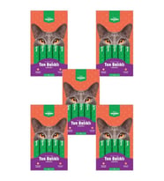 Kiwi Yammies 5x14 gr 5 Paket Ton Balıklı Karidesli Sıvı Ödül Maması