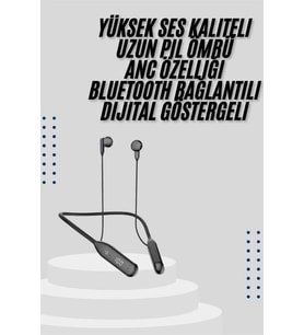 Bluetooth Kulaklık Kablolu Android Ve İos Uyumlu Anc Özellikli