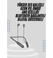 Bluetooth Kulaklık Kablolu Android Ve İos Uyumlu Anc Özellikli