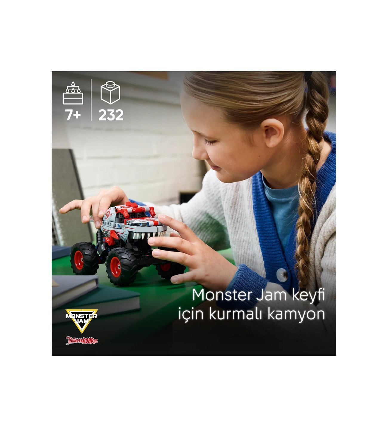 Lego Technic Monster Jam™ ThunderROARus™ Çek-Bırak 42200