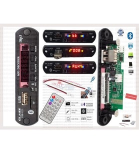 Fiat Doblo Serisi Bluetooth Aux Usb Kumandalı Mp3 Müzik Bordu Modül Mikrofonlu Konuşmalı Araç