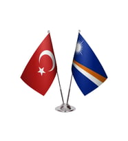 Marshall Adaları İkili Masa Bayrağı