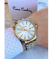 Pierre Cardin Çelik Kordon Erkek Kol Saati 30 Mt Su Gecirmez (Gold)