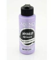 Cadence Hybrid Multisurface Metalik Boya 120 ml. HM-810 LİLA 