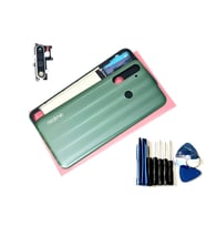 Tkgz Oppo Realme 6İ KASA Arka Pil Batarya Kapağı (TAMİR SETİ) YEŞİL