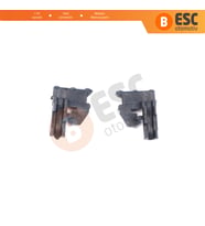 VW Bora A4 Golf 4 5 Passat B5 Jetta A4 için Sunroof Su Tahliye Oluk Saç Kaydırıcı Bağlantı Ayakları