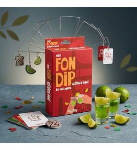 Mini Fondip Çiftlere Özel Eğlenceli Kart Oyunu