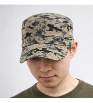 Valkyrie Dijital Kamuflaj Şapka Ayarlanabilir Unisex Askeri Kep Outdoor Kamp Balıkçı Şapkası A