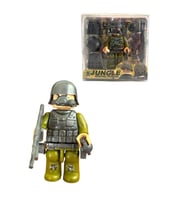 Özel Kuvvetler JUNGLE SPECİAL FORCES Sök-Tak Mini Asker Figür Seti 8 CM Minifigür