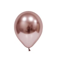 6 Inç Krom Rose Gold Balon (10'lu) M545