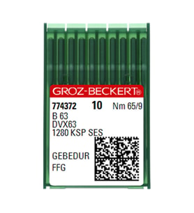 FDM Groz Beckert DVX63 Gebedur Yanmaz Reçme Makine İğnesi 9 Numara