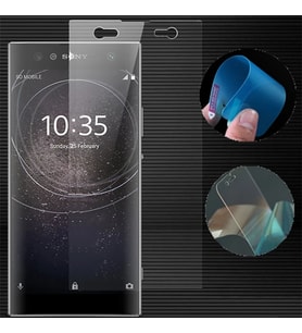 Northcity Sony Xperia Xa2 Ultra Esnek Darbe Emici Nano Glass Ekran Koruyucu - 7-9H Sertlik, 5 Katman, Tam Uyumluluk