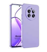 Microsonic Realme 12 Plus Kılıf Groovy Soft Lila (Lila)