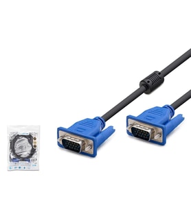 Hadron HDX7778 3mt OD6.0 VGA Kablo - Siyah