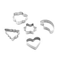 5 PARÇA METAL BİSKÜVİ KURABİYE KALIP (5680)