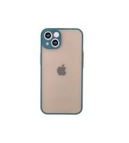 iPhone 14 Kılıf Montreal Silikon Kapak - Yeşil