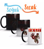 Iron Man 02 Sihirli Kupa Bardak Porselen