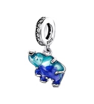 Fubena Mavi Murano Fil Sallantılı Charm