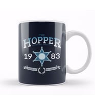Jim Hopper Stranger Things Hopper Police Academy Kupa Bardak Porselen