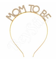 Mom To Be Taşlı Lüx Tac Rose Gold