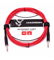 Madison Gitar Kablosu 3 Metre- KIRMIZI