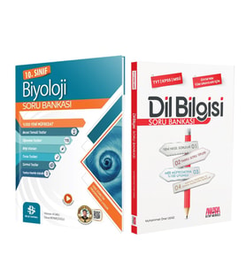 Bilgi Sarmal 10. Sınıf Biyoloji ve AKM Dil Bilgisi Soru Bankası Seti 2 Kitap