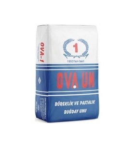 Ova 1 Böreklik ve Pastalık Buğday Unu 10 Kg
