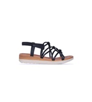 Moda Ayakkabı  851 Yazlık Düz Sandalet Ayakkabı (Siyah)