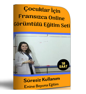 Çocuklar İçin Fransızca Online Eğitim Seti