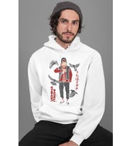 Uchiha Itachi Baskılı Unisex Oversize Naruto Anime Hoodie