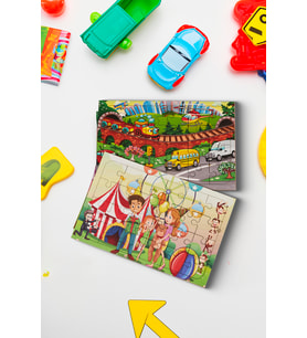 Okul Öncesi Başlangıç Yapboz Canım Ailem Ve Kızılderili Ahşap Puzzle Set