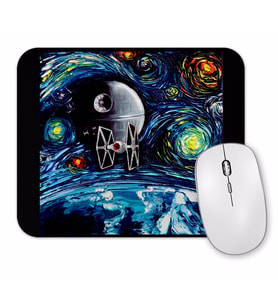 Star Wars Van Gogh Never Saw Mouse Pad