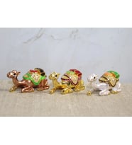 Northcity Swaroski Minik Deve Alk3864 ile Uyumlu Şık Dekoratif Figür - 5 Cm