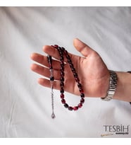 Faris İşçilikli Kapsül Model Sıkma Kehribar Tesbih