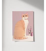Çerçevesiz Poster Zarafetin Portresi (Çok Renkli)