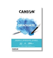 Canson Graduate Watercolour Suluboya Blok 250 gr. A4 20 yp. 