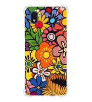 PrintiFy Samsung Galaxy A01 Core Uyumlu Retro Color 2 Baskılı Şeffaf Köşe Korumalı Antişok Kılıf