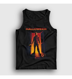 Presmono Unisex Siyah Michael Myers Halloween Cadılar Bayramı Atlet 500763tt