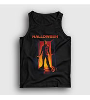 Presmono Unisex Siyah Michael Myers Halloween Cadılar Bayramı Atlet 500763tt