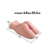 REALİSTİK ÇİFT GİRİŞLİ SUNİ VAJİNA MASTÜRBATÖR ilisski anl GİRİŞLİ