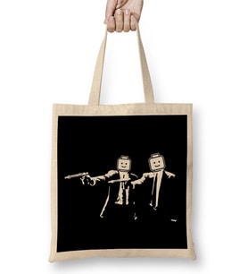 Lego Pulp Fiction Bez Çanta Uzun Saplı